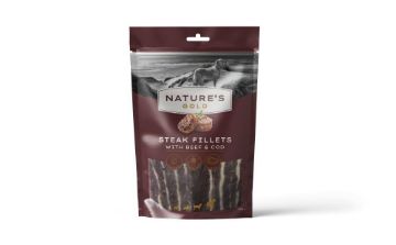 Picture of Nature's Gold Steak Fillets with Beef & Cod 100g x 11