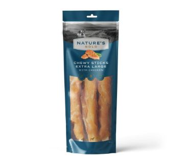 Picture of Nature's Gold Chicken Sticks XL with Chicken 210g x 6