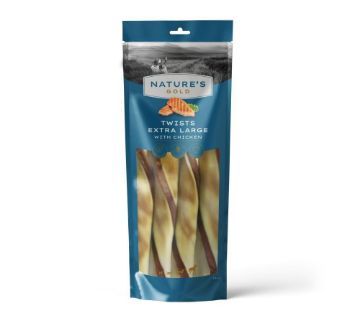 Picture of Nature's Gold Twists XL with Chicken 210g x 6