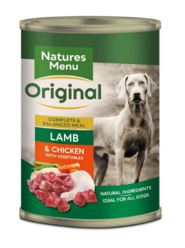 Picture of Natures Menu Dog Can - Lamb & Chicken 12 Pack x 1