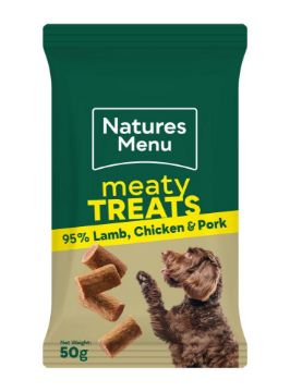 Picture of Natures Menu Dog Treat Lamb & Chicken 50g x 12