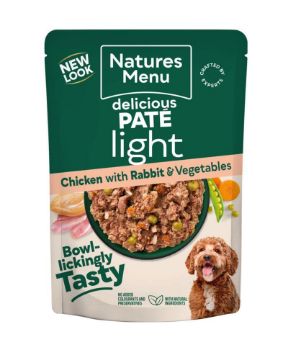 Picture of Natures Menu Adult Dog Pouch - Light Diet 300g x 8