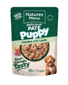 Picture of Natures Menu Puppy / Junior Dog Pouch 300g x 8