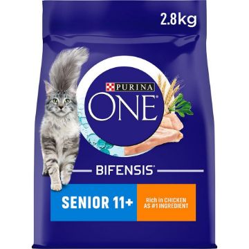 Picture of Purina One Cat Senior 11+ Chicken & Whole Grains 2.8kg x 1