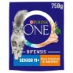 Picture of Purina One Cat Senior 11+ Chicken & Whole Grains 750g x 1