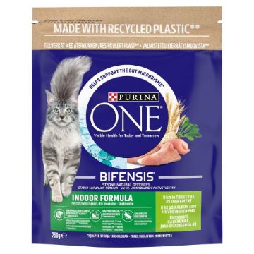 Picture of Purina One Cat Indoor Turkey 750g x 1
