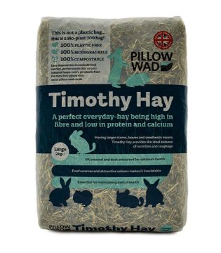 Picture of Pillow Wad Timothy Hay 1kg BIO Pack x 6