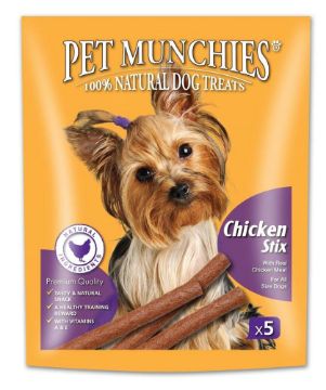 Picture of Pet Munchies Dog Stix - Chicken 50g x 5 x 10