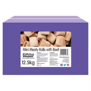 Picture of Pointer Mini Meaty Rolls with Beef 12.5kg