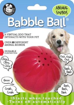 Picture of Pet Qwerks Animal Sounds Babble Ball Large x 1