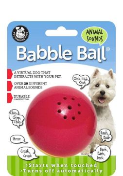 Picture of Pet Qwerks Animal Sounds Babble Ball Medium x 1
