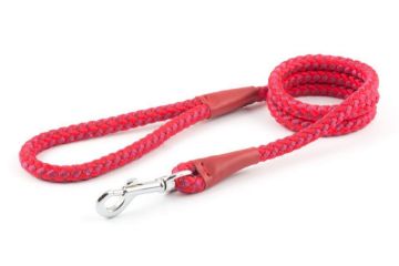 Picture of Ancol Viva Nylon Rope Snap Lead 50kg 107 x 1.2cm Red x 1