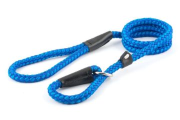 Picture of Ancol Viva Nylon Rope Slip Lead 50kg 150 x 1.2cm Blue x 1