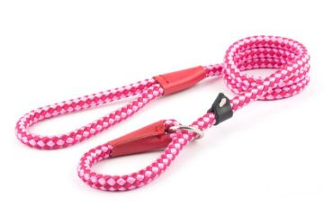 Picture of Ancol Viva Nylon Rope Slip Lead 50kg 150 x 1.2cm Pink x 1
