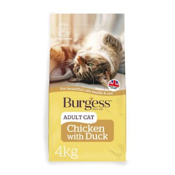 Picture of Burgess Adult Cat Chicken & Duck 4kg