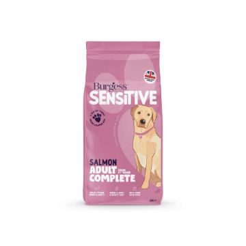 Picture of Burgess Sensitive Adult Dog - Salmon 2kg 