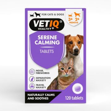 Picture of VETIQ Serene-Um Calming 120 Tablets x 1