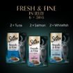 Picture of Sheba Pouch Fresh & Fine Tuna, Salmon & Trout in Jelly 50g 6pk x 8