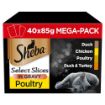 Picture of Sheba Pouches Select Slices Poultry Collection in Gravy MEGA PACK 85g 40pk x 1