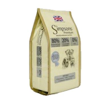 Picture of Simpsons Premium 80/20 Adult Dog Mixed Meat & Fish 2kg
