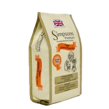 Picture of Simpsons Premium Puppy - Chicken & Brown Rice 2kg