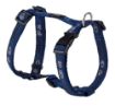 Picture of ROGZ Fancy Dress Classic Harness Navy Paw Small 23-37cm x 1