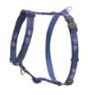 Picture of ROGZ Fancy Dress Classic Harness Navy Paw Large 45-75cm x 1