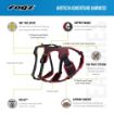 Picture of ROGZ AirTech Adventure Harness Platinum Grey XL x 1