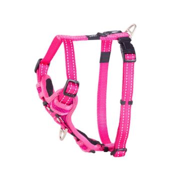 Picture of ROGZ Control Harness Pink Medium 32-52cm x 1