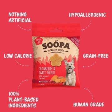 Picture of Soopa Healthy Bites - Cranberry & Sweet Potato 50g x 1