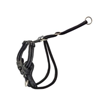 Picture of ROGZ Stop Pull Harness Medium Black 32-52cm x 1