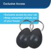 Picture of Staywell No.980 Silver 'Mouse' Collar Keys x 2