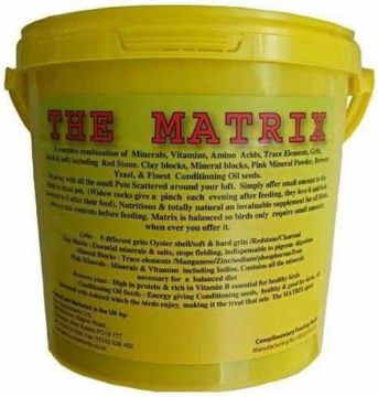 Picture of Bamfords Top Flight Pigeon Gem Matrix 5kg Tub x 1