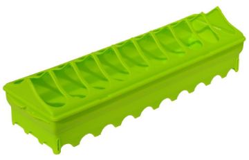 Picture of Supa Plastic 50cm Chicken Trough (Green) x 1