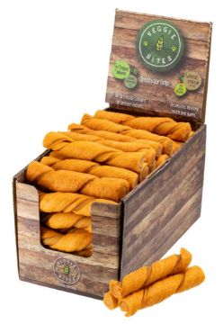 Picture of Veggie Bites 5.5" Carrot Twist Stick (app 44pc) x 1