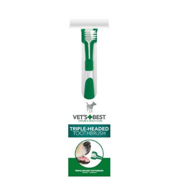 Picture of Vet's Best Tripe Headed Toothbrush for DOGS x 1