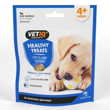 Picture of VETIQ Healthy Treats Denti-Care Teething for Puppies 50g x 6
