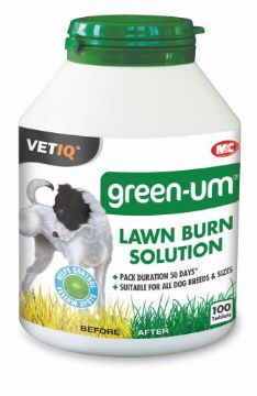 Picture of VETIQ Green-Um Lawn Burn Solution 100 Tab x 1