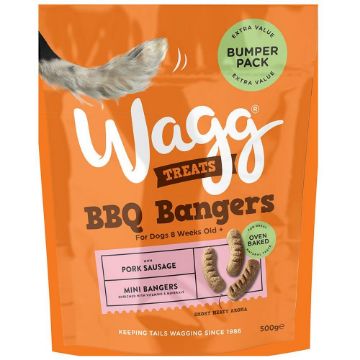 Picture of Wagg Dog BBQ Bangers Bumper Pack 500g x 5