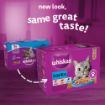 Picture of Whiskas 1+ Adult Cat Cans Fish Selection in Jelly 400g 6-Pack x 4