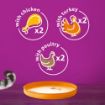 Picture of Whiskas Cat Cans Farm Menu Poultry Selection Jelly 400g 6-Pack x 4
