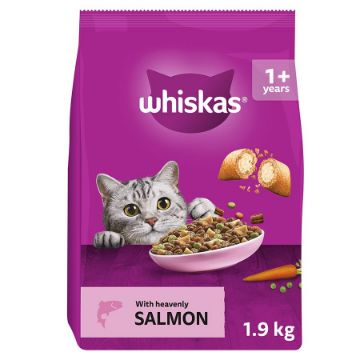 Picture of Whiskas 1+ Adult Cat Complete - Salmon 1.9kg
