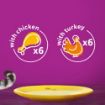 Picture of Whiskas Pouch 11+ Poultry Feasts Jelly 85g 12-Pack x 4