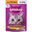 Picture of Whiskas Pouch 1+ Singles Chicken in Jelly 85g x 28