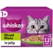 Picture of Whiskas Pouch 1+ Mixed Menu Jelly 85g 12-Pack x 4