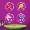 Picture of Whiskas Pouch 1+ Mixed Menu Jelly 85g 12-Pack x 4