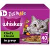 Picture of Whiskas Pouch 1+ Tasty Mix Chef's Choice Gravy 85g MEGA 40 Pack