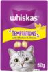 Picture of Whiskas Temptations Cat Treats Chicken & Cheese 60g x 6