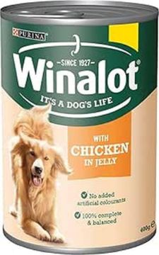 Picture of Winalot Classics Adult Dog Cans Chicken in Jelly 400g x 12