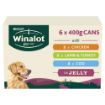Picture of Winalot Classics Adult Dog Cans Mixed (Chicken/Cod/Lamb & Turkey) 400g 6pk x 4
